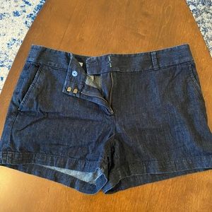 LOFT BLUE JEAN SHORTS